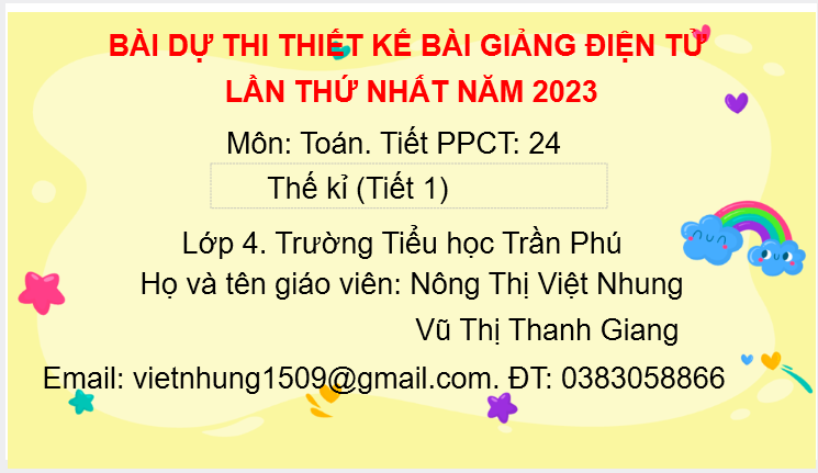 Tiết PPCT: 24 Thế kỉ