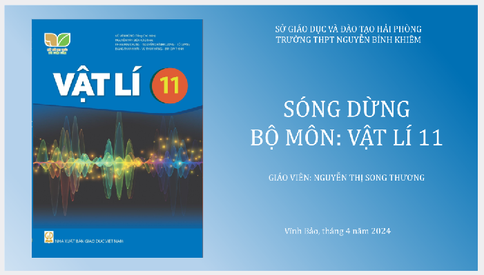 Vật lý 11: Sóng Dừng