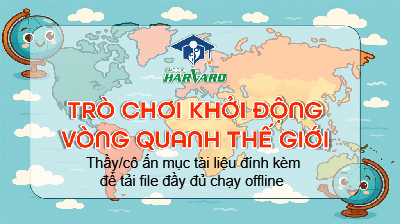 TRÒ CHƠI: VÒNG QUANH TRÁI ĐẤT OFFLINE