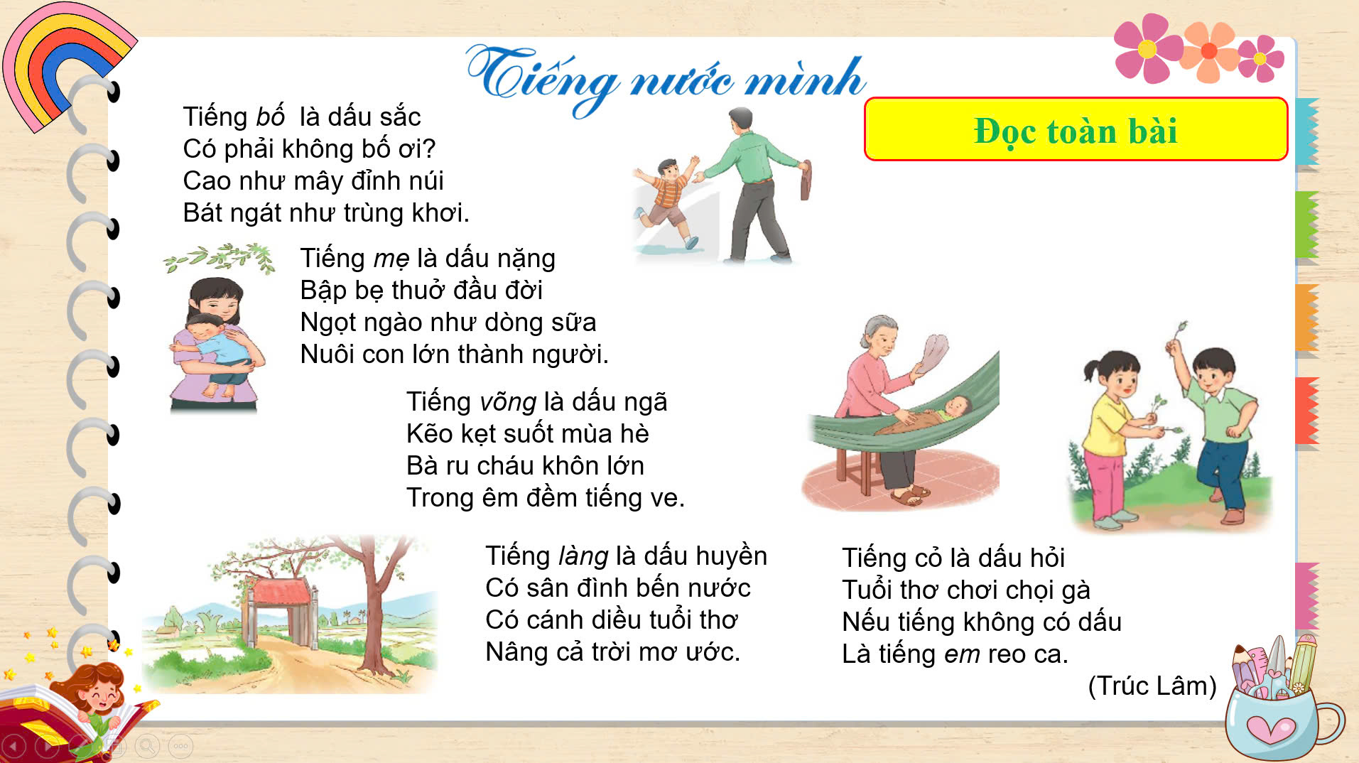 Bài giảng có nv AI: Tiếng nước mình (Tiết 1)